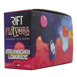 Rift Flavors THCA+D8+THCP 5pk Case – Strawberry Lemonade