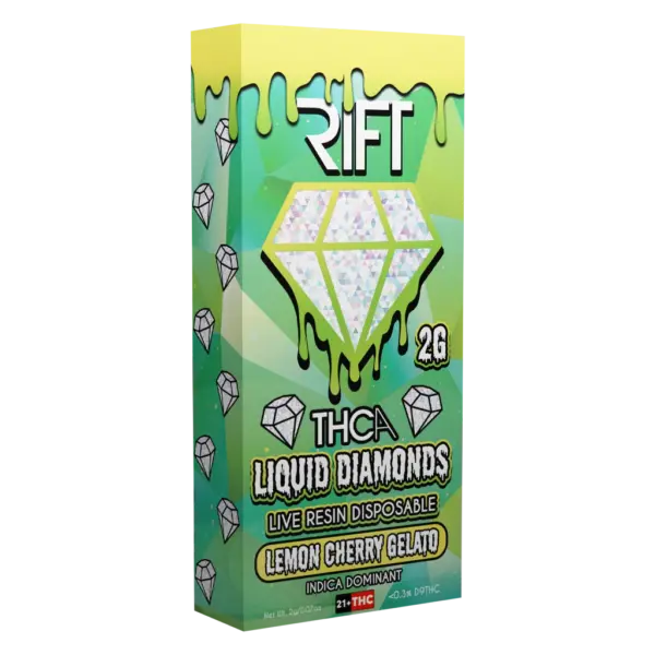 THCA Liquid Diamonds 2g Disposable (5pk display) - Image 4