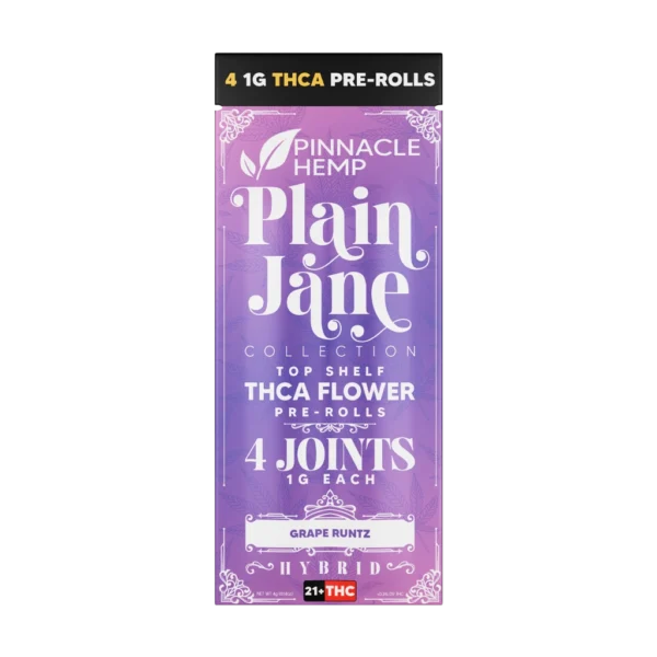 Plain Jane THCA Pre-Rolls (5pk display) - Image 2