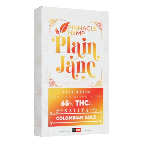 Plain Jane 1g THCA Disposable (5pk display) - Image 6